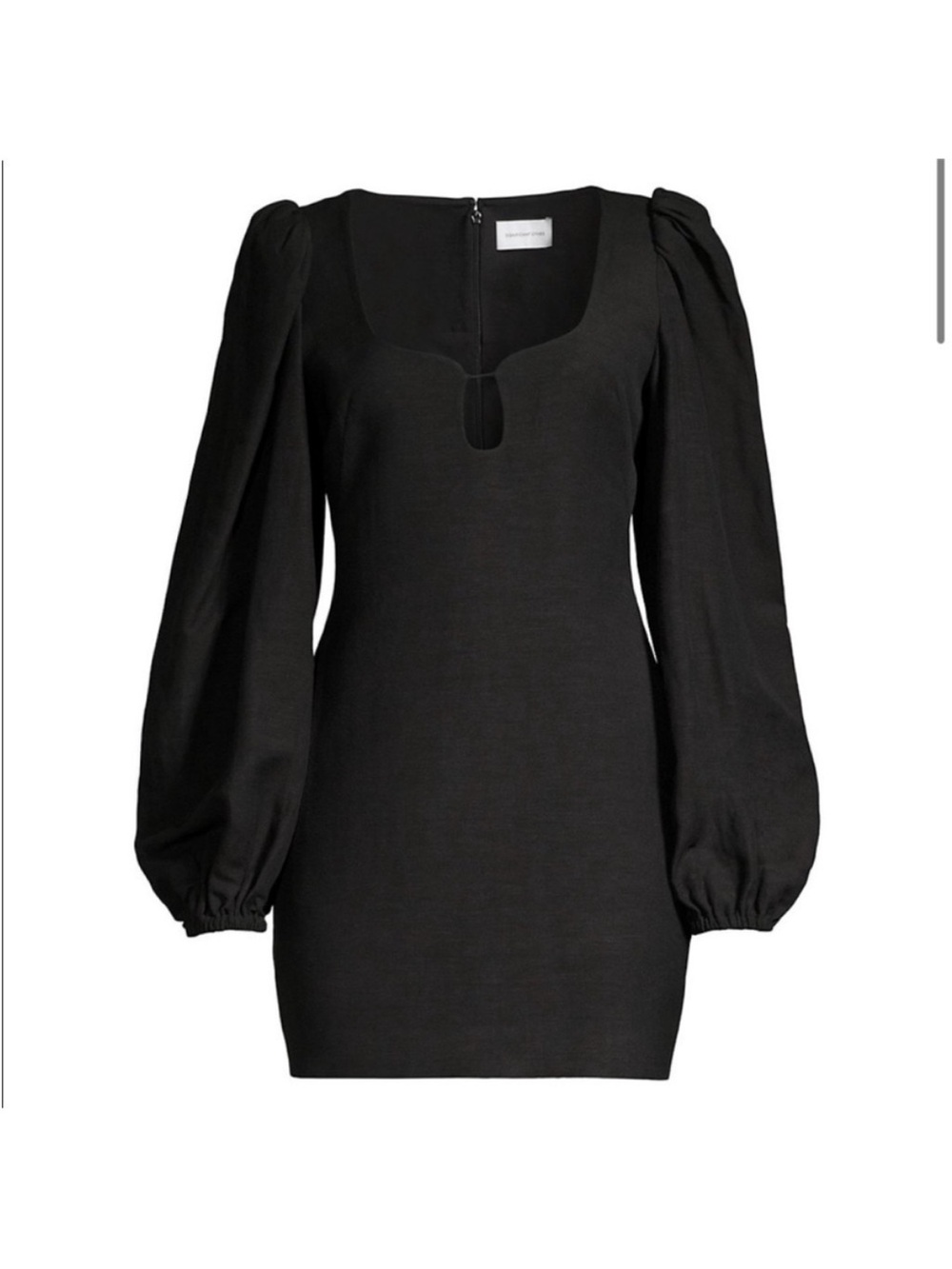 Significant Other Women’s Black Puff-Sleeve Mini Dress